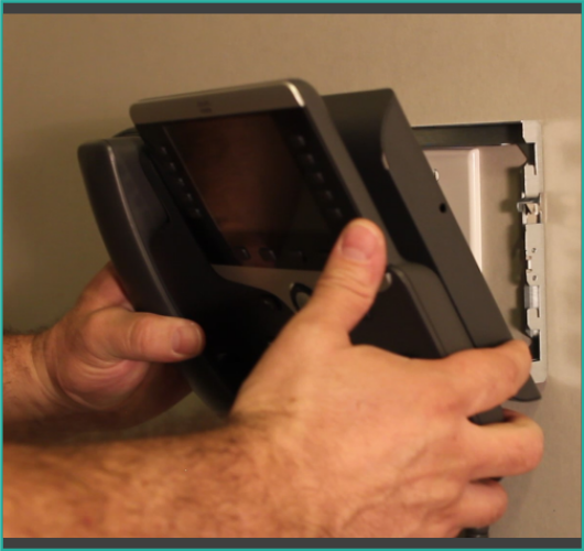 View of Cisco mountings